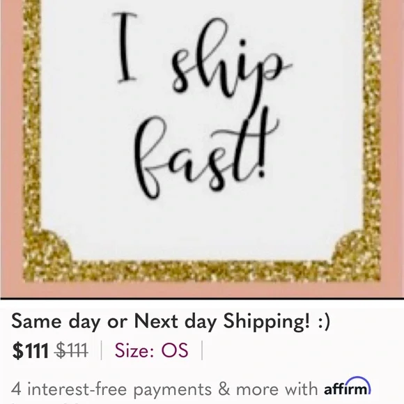 USPS Extra Shipping Label: Cost Breakdown $2.95(Posh Fee) + .05(Seller) = $3.00 - Picture 2 of 2